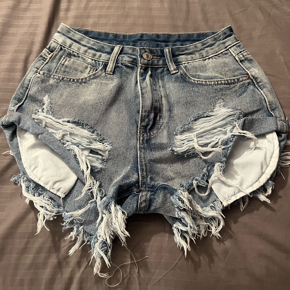 Jean shorts